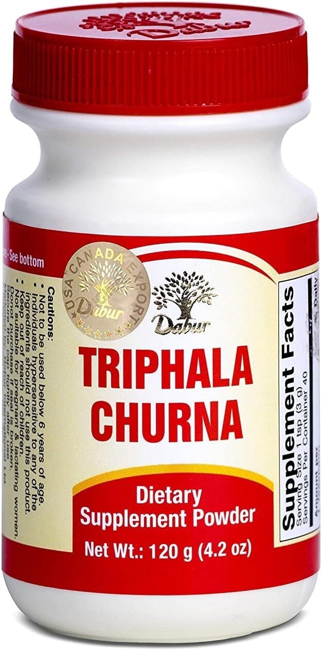 2 x Dabur Triphala Churna - ( 2 x 120 g ) by Dabur  Free Shipping